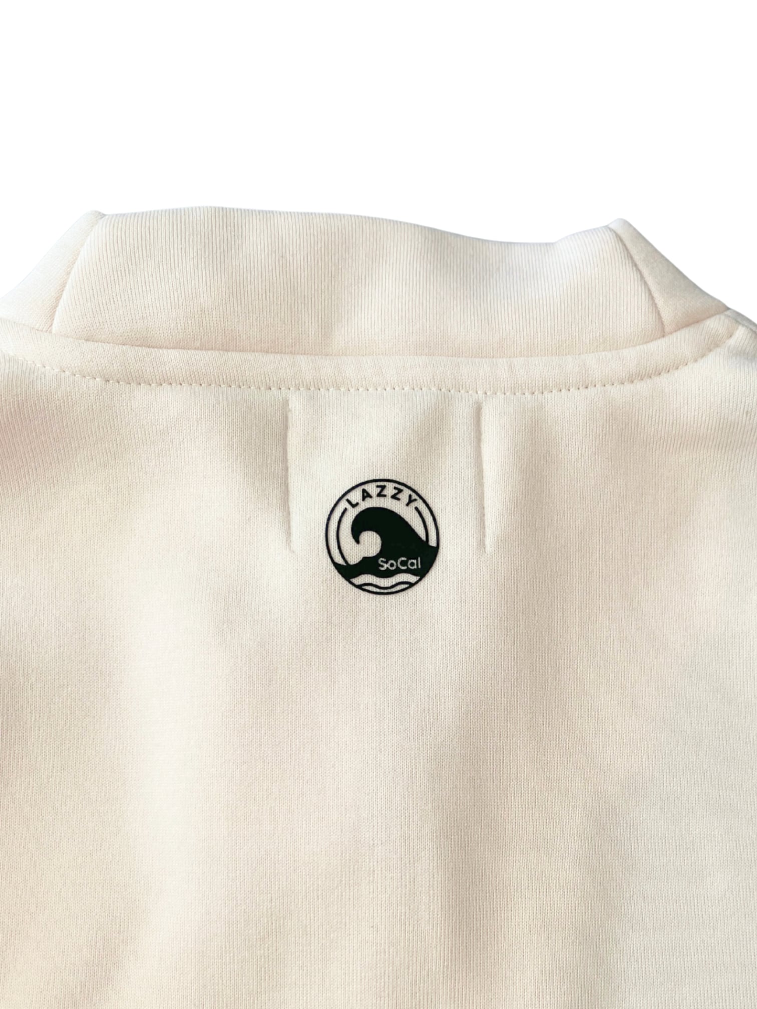 Unisex 裏起毛ハーフジップアップ