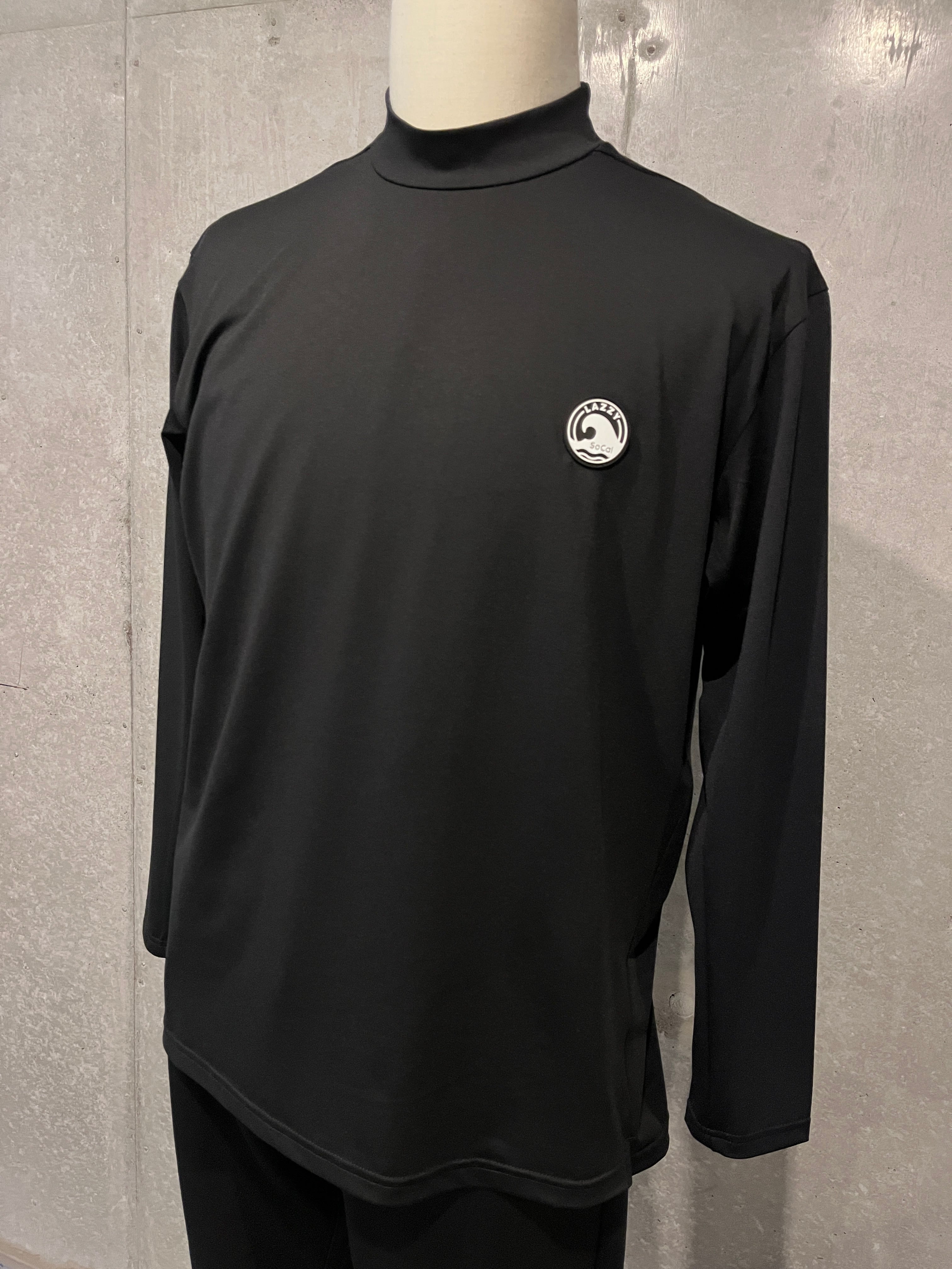 Men's 長袖モックネック