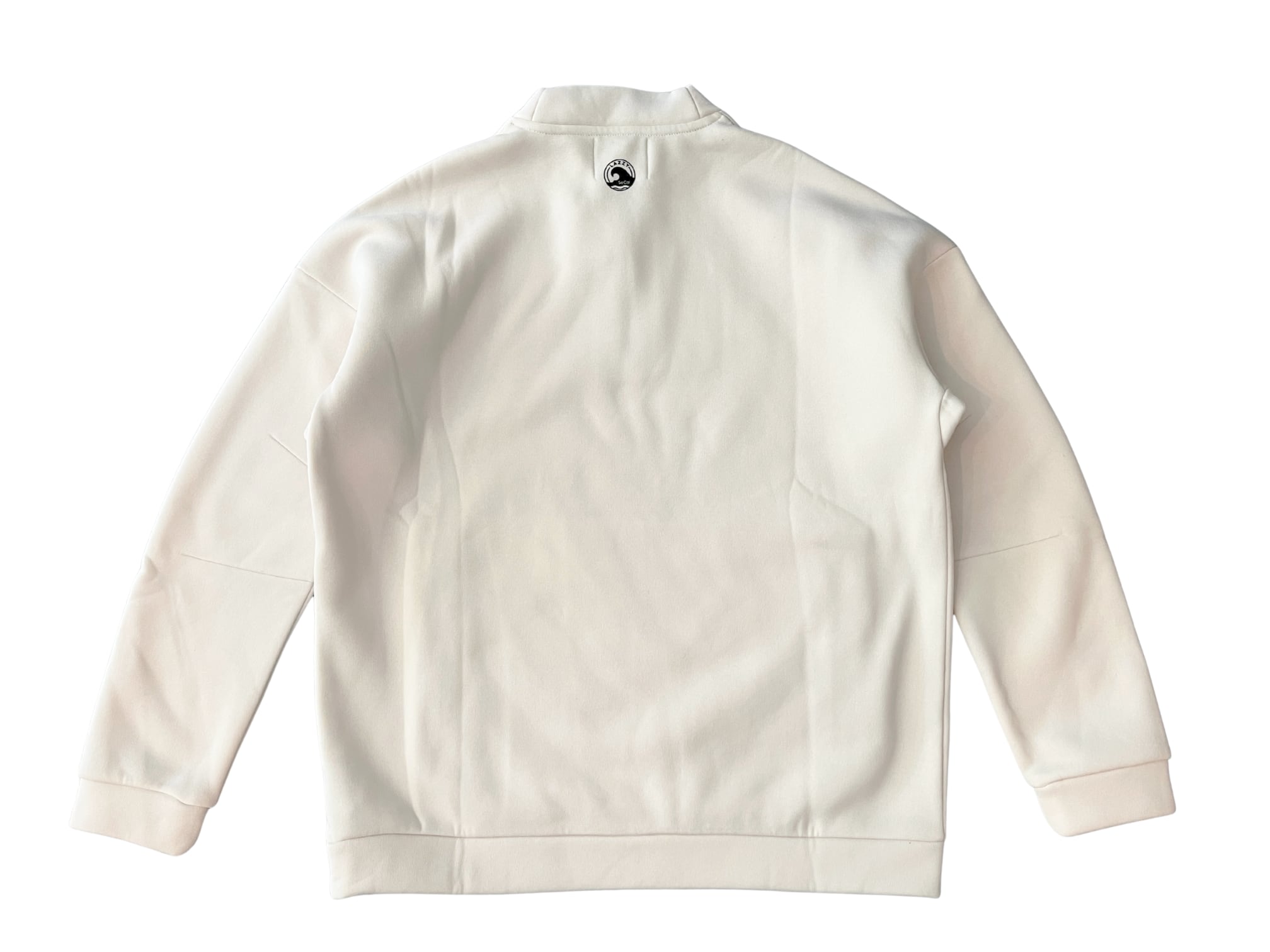 Unisex 裏起毛ハーフジップアップ