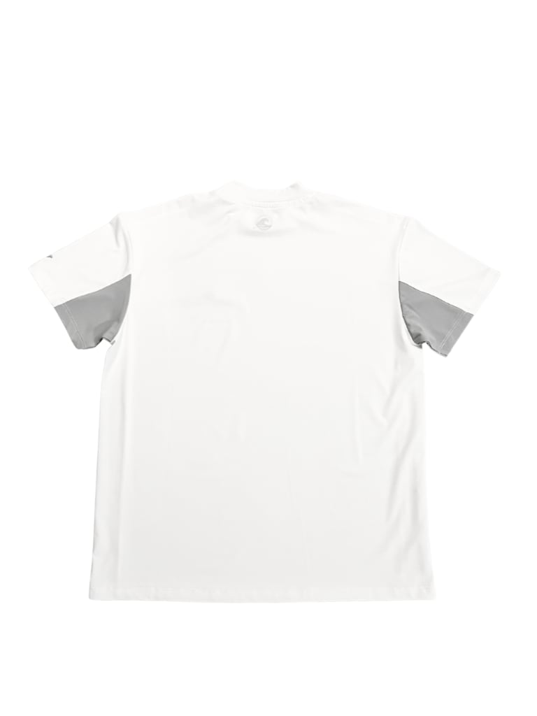 Unisex 2トーンモックネック