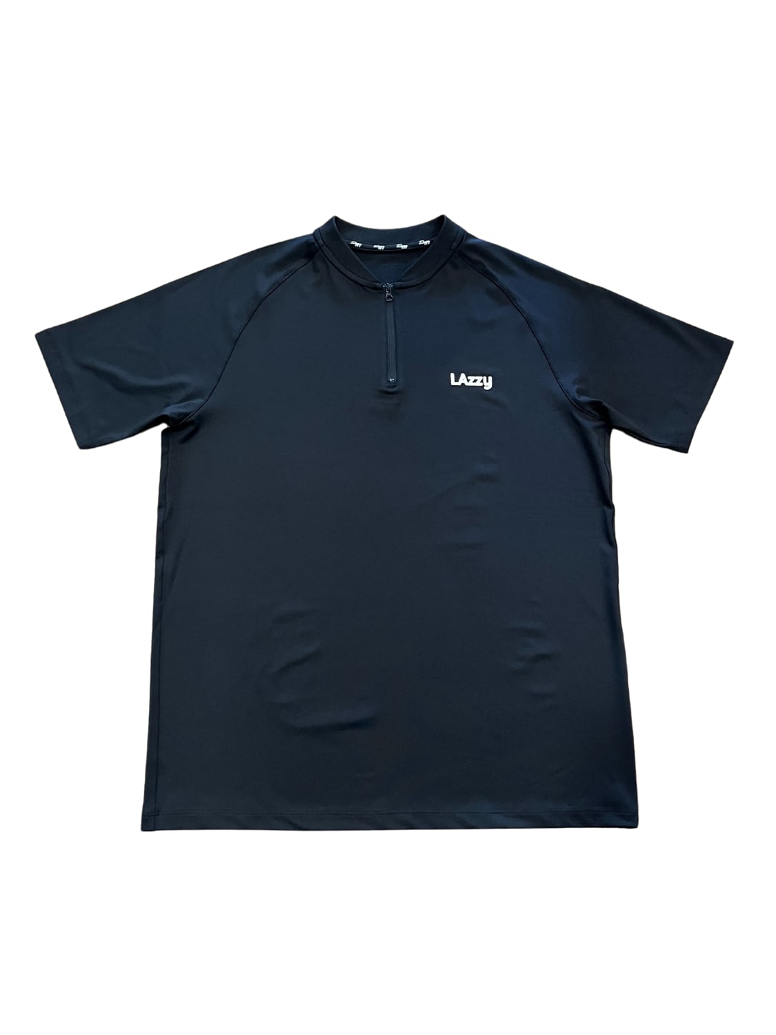 Men'sジップアップモックネック