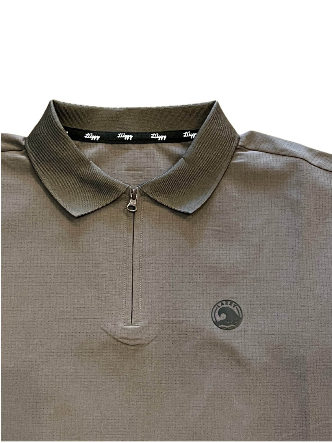 Men's ジップアップポロ