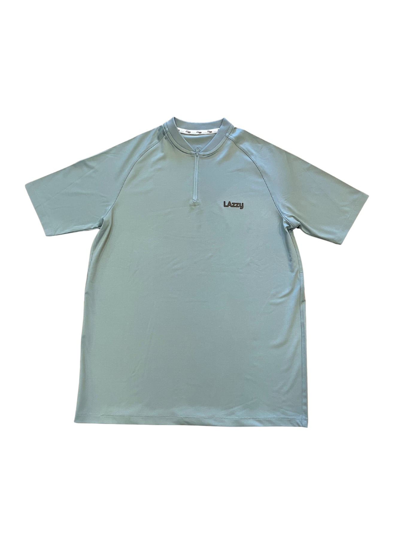Men'sジップアップモックネック
