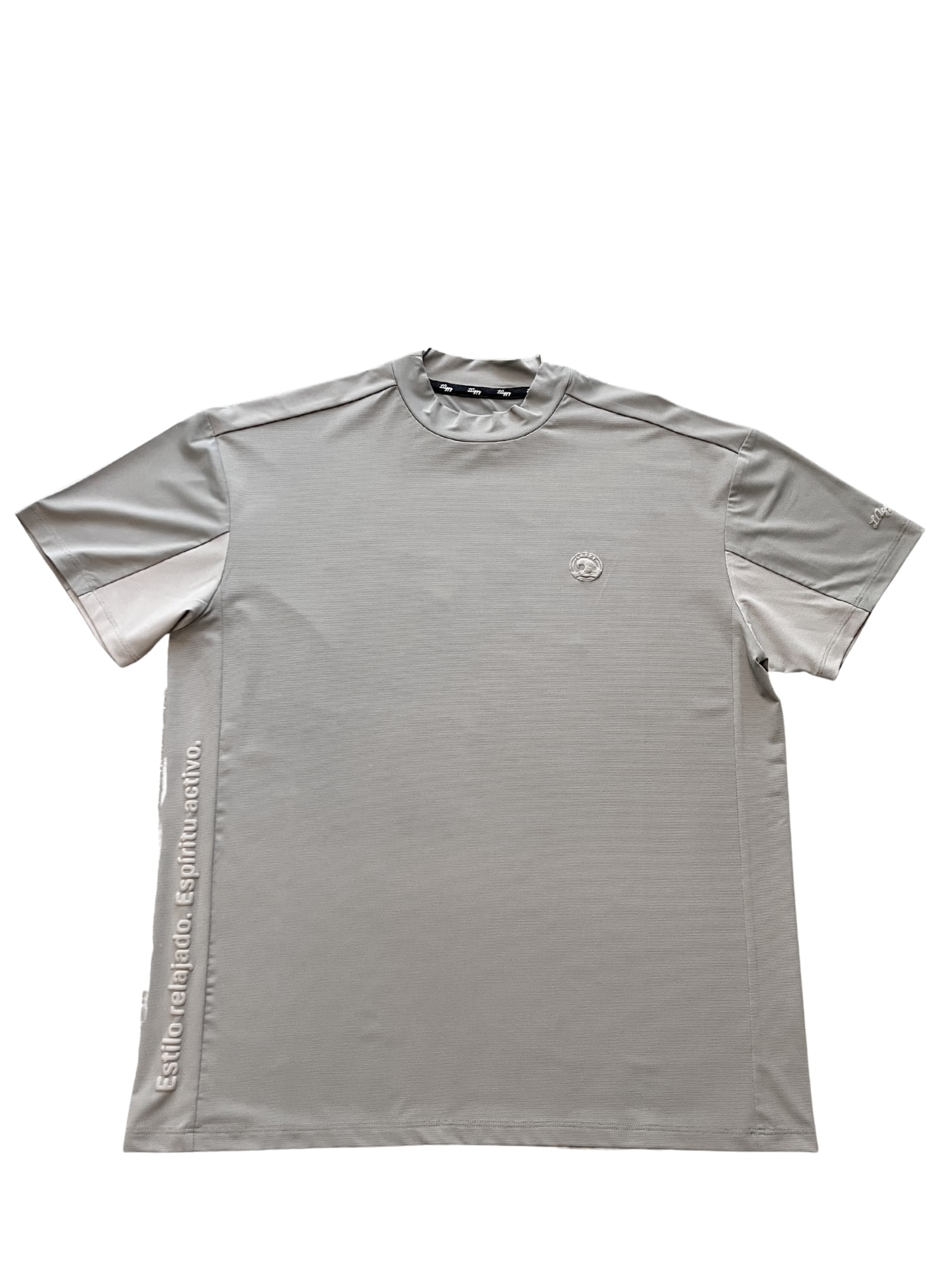 Unisex ２トーンモックネック