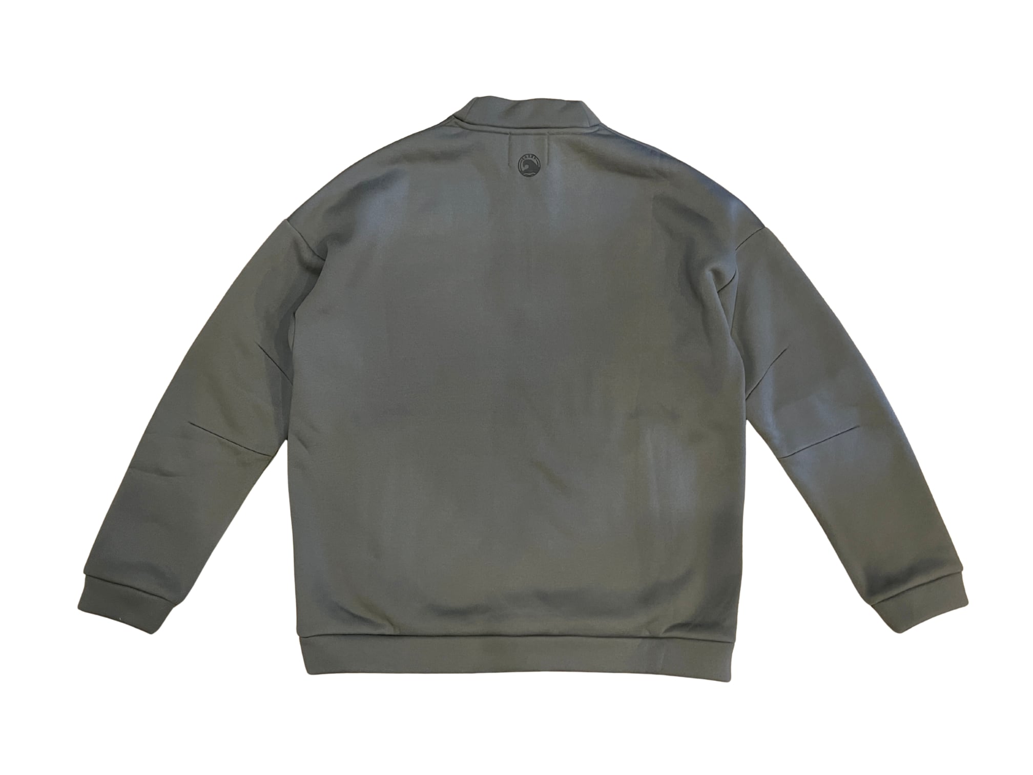 Unisex 裏起毛ハーフジップアップ