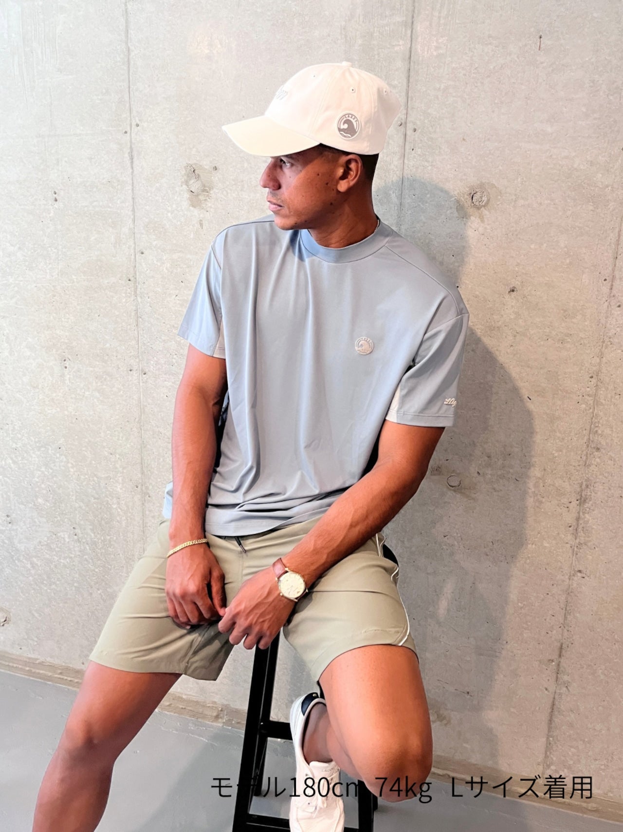 Unisex パイピングショートパンツ