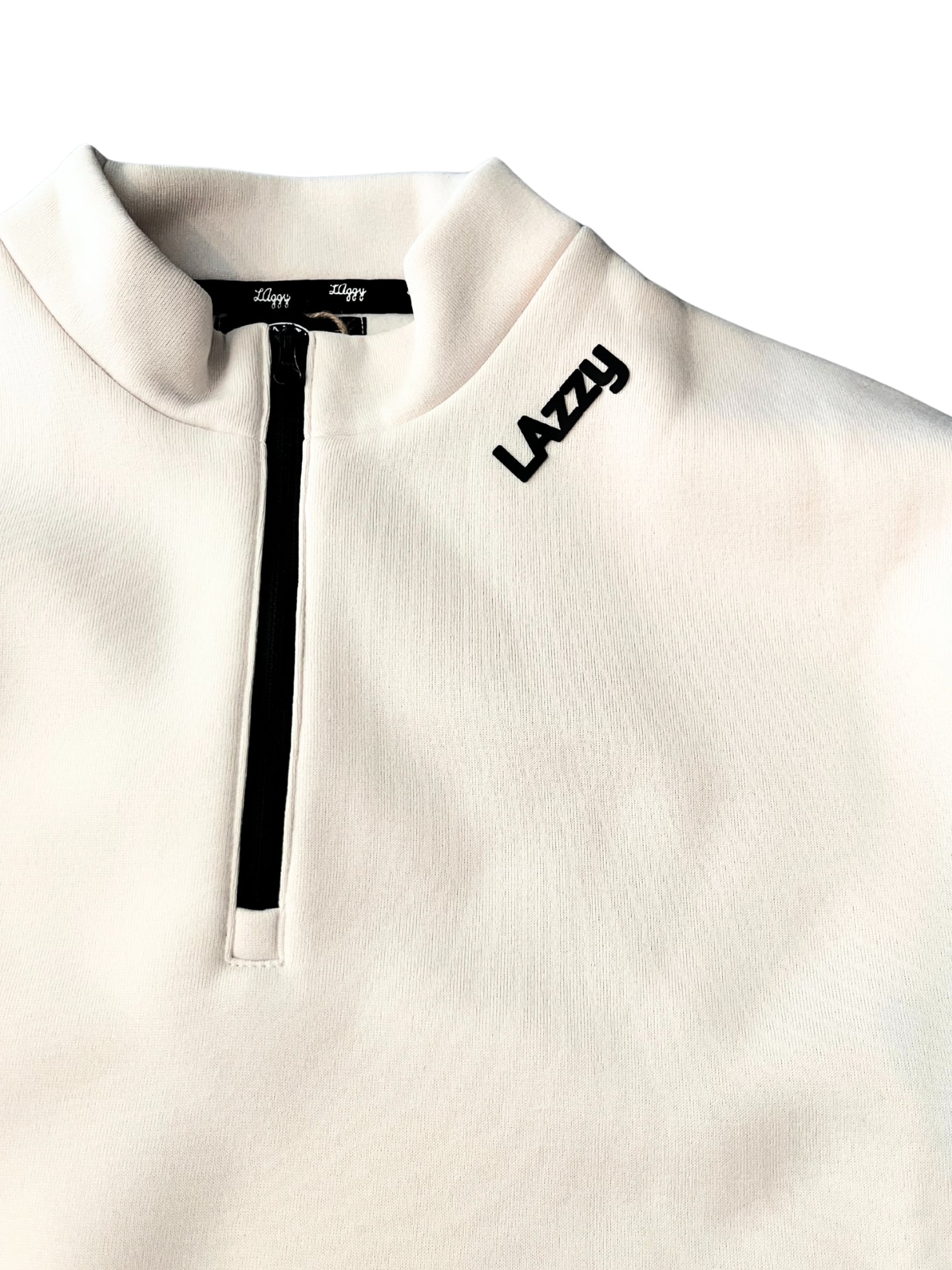 Unisex 裏起毛ハーフジップアップ
